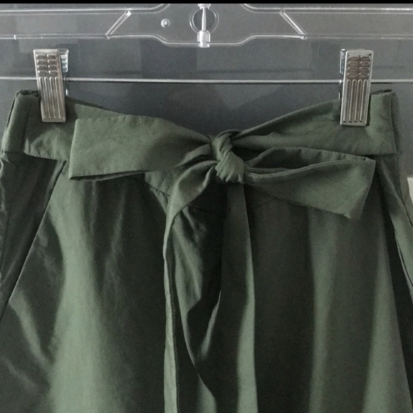 J. Crew Wide Leg Cropped Pants - Picture 3 of 8